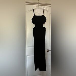 NWT Ava & Esme Black dress with cutouts Size M
